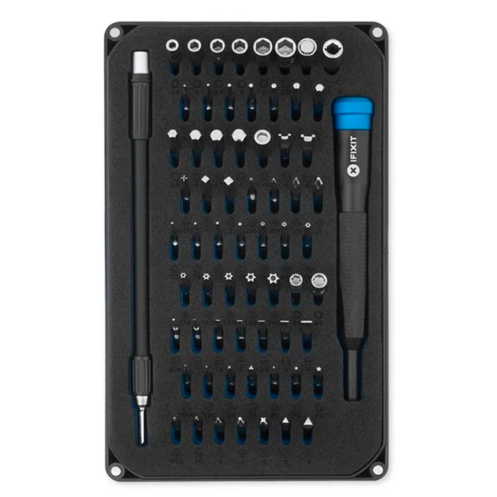 Kit de destornilladores de precisión de 64 piezas iFixit