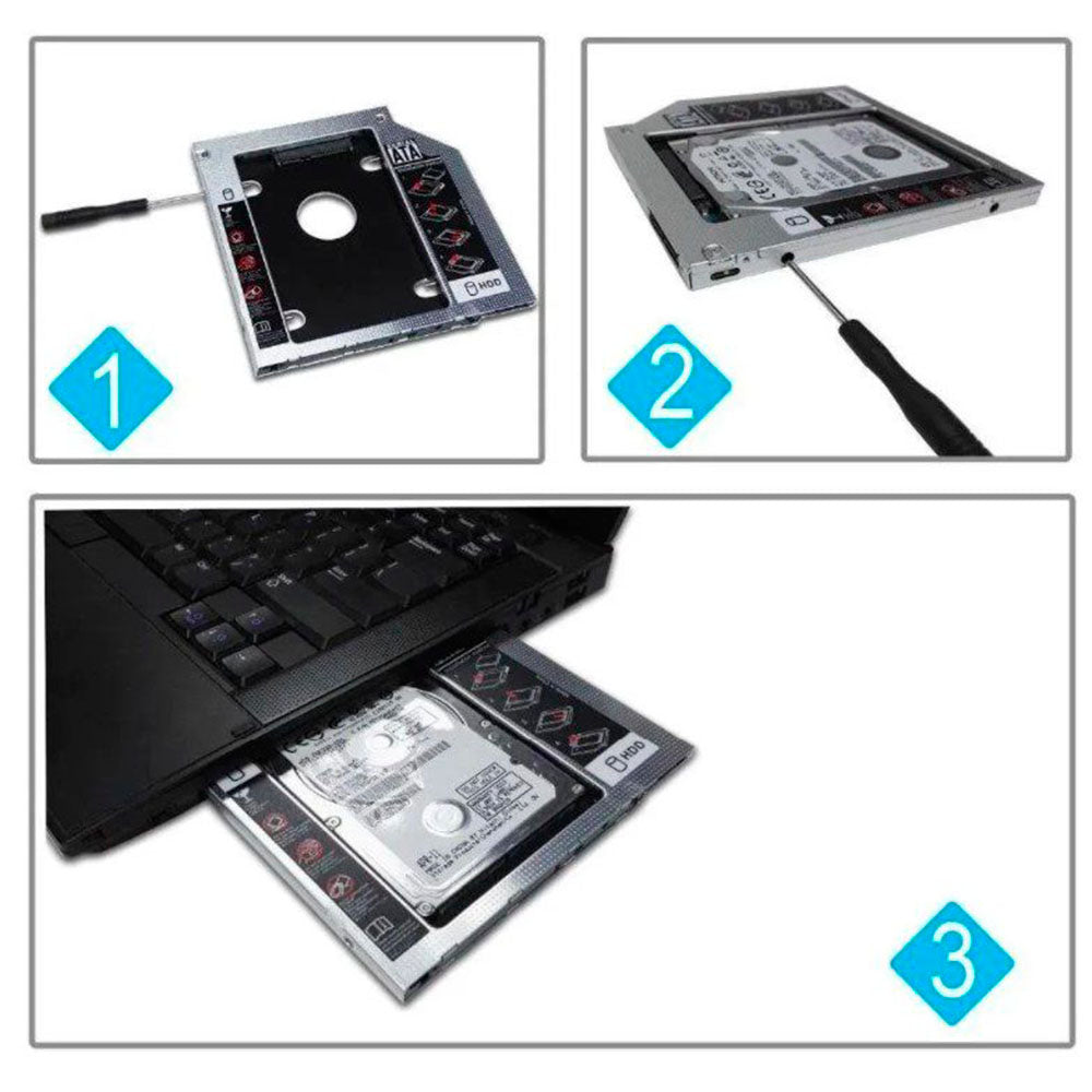 Adaptador / Caddy para HDD, SSD