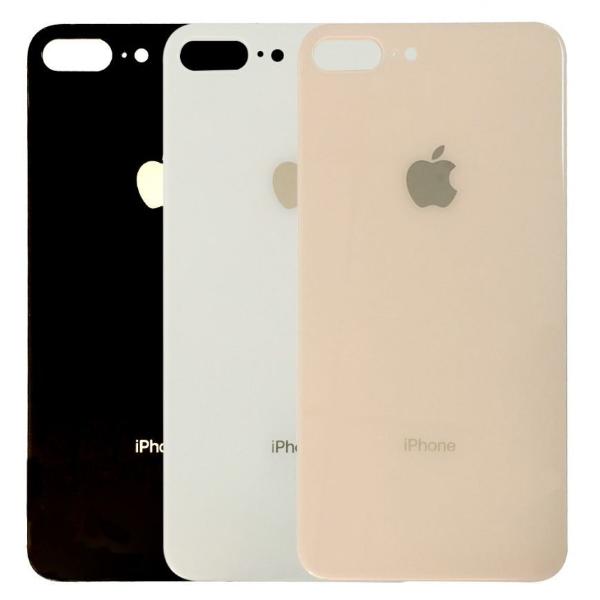 Vidrio Trasero iPhone 8 Plus White con logo