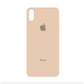 Vidrio Trasero iPhone XS Gold